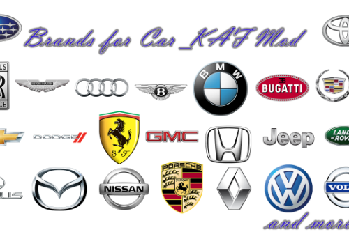 More Brands for the Car_KAF Mod